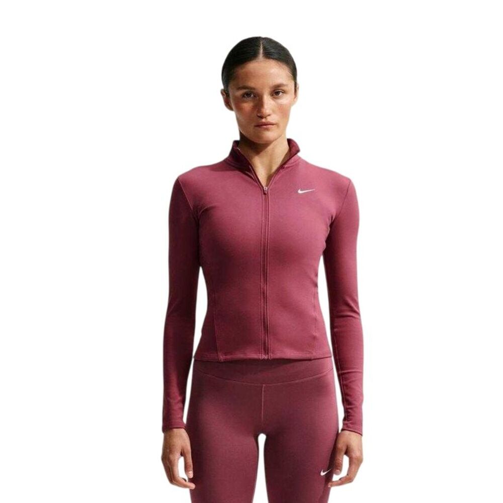 Nike Womens/Ladies Full Zip Training Performance Jacket / Pink Smoke